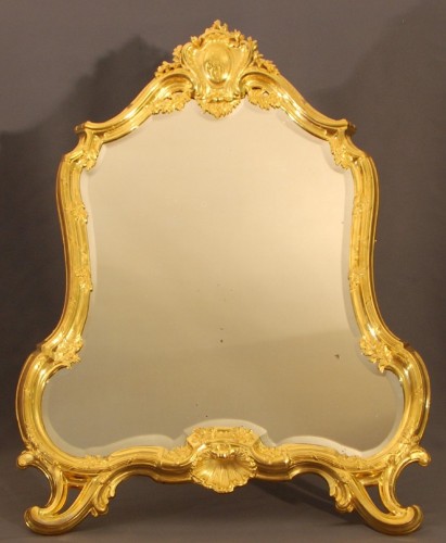 Toilet mirror late 19th century signed Boin-Taburet - Mirrors, Trumeau Style 