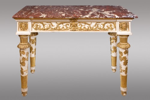 Mobilier Console - Paire de consoles Napolitaines Néoclassique vers 1810