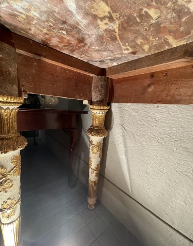 Antiquités - Paire de consoles Napolitaines Néoclassique vers 1810