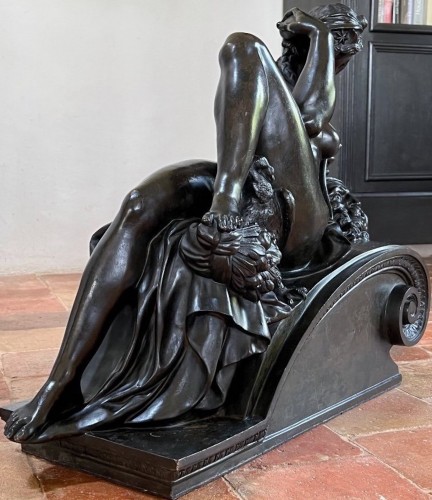 "La Nuit" bronze d'après Michel Ange Buonarotti (1475-1564) - 