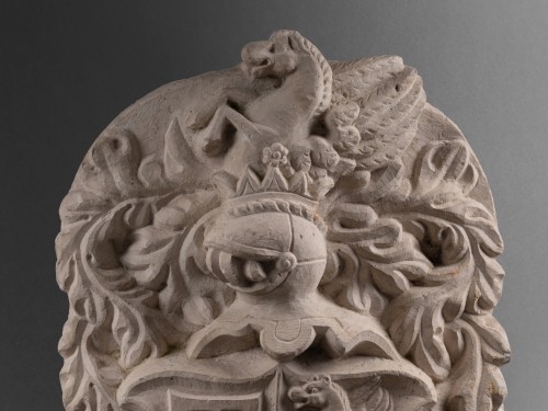 - Marble coat of arms - 17th century