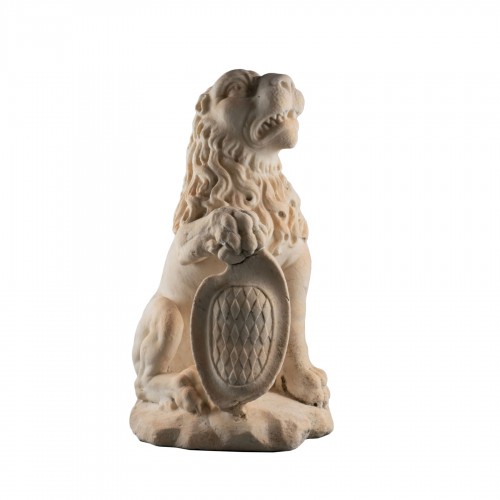 Lion Marzocco in marble - Italy 16th century