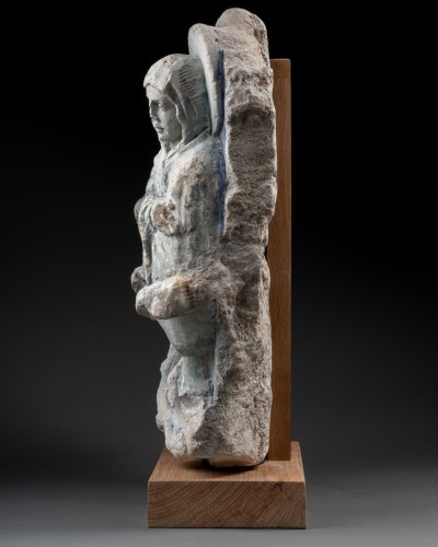 XIe au XVe siècle - Arbre de Jessé en pierre calcaire - France XVe siècle