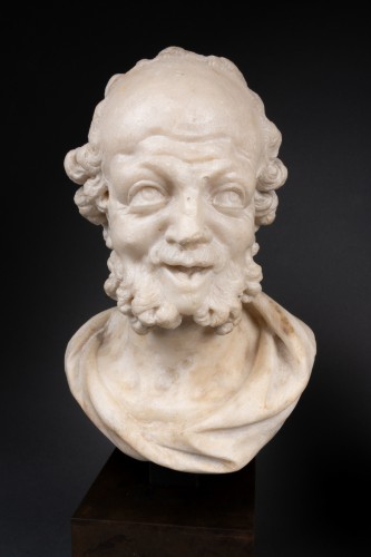  - Pair of marble busts - Italy Late 17th century