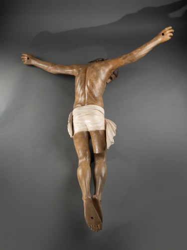 Christ en croix - Italie fin du XVe siècle - Renaissance