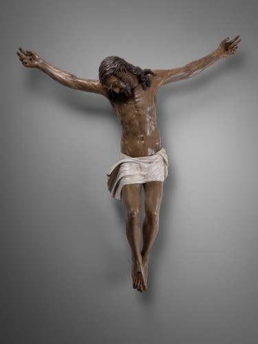 Antiquités - Christ on the Cross - Italy  Late 15th century