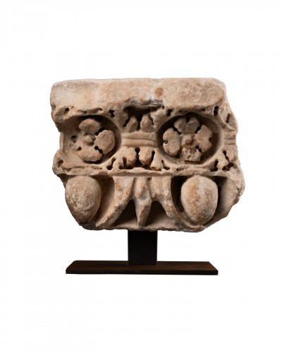 Marble architectural element - Gallo-Roman 1st century