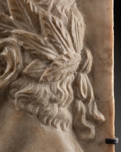 Presumed portrait of Domitian,- Marble bas-relief,  Italy 16th century - 
