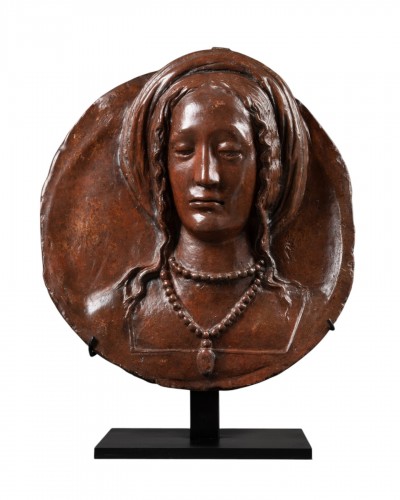 Terracotta medallion - Italy 16th century