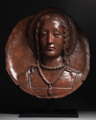 Terracotta medallion - Italy 16th century - 