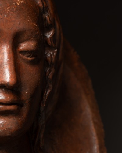 Terracotta medallion - Italy 16th century - Renaissance