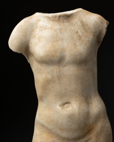 Male torso in marble Roman Period 1st-2nd AD - 