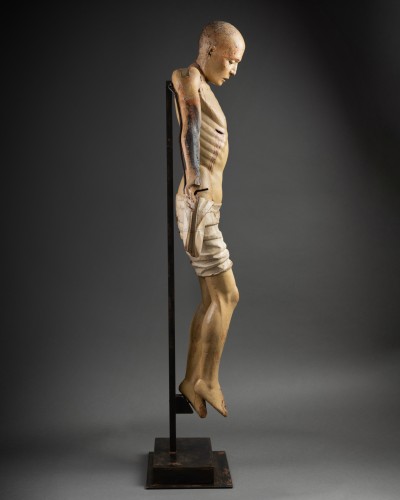 11th to 15th century - Articulated Christ - Italy, Lombardy 15th century