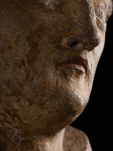 Middle age - St. Leonard in stone - France 14th century