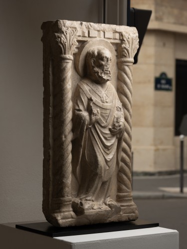 Bas-relief depicting an apostle – Italy 15th century - 