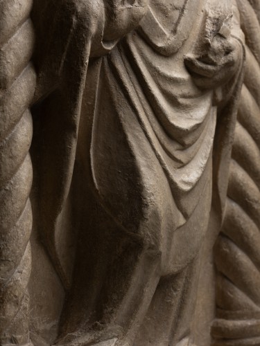 Antiquités - Bas-relief depicting an apostle – Italy 15th century