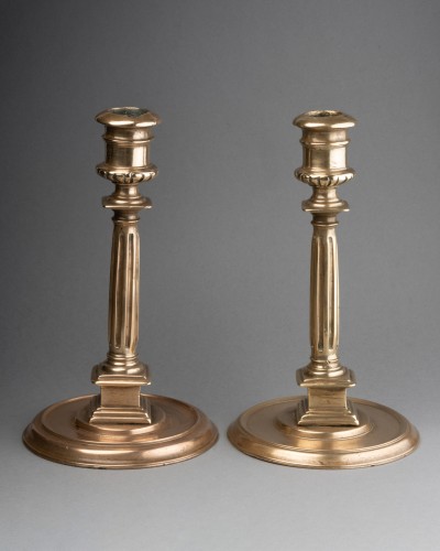Pair of Candlesticks – France Henri II - Lighting Style Renaissance