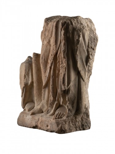 Fragment en pierre – France XIVe siècle