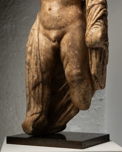 Torse en marbre de Ganymède – Empire romain IIe siècle ap. JC - Galerie Alexandre Piatti