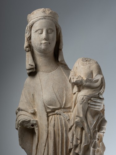 XIe au XVe siècle - Vierge à l’enfant – Lorraine début XIVe siècle