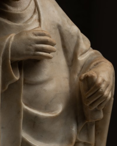 Sculpture  - Sculpture depicting a saint – Île-de-France 14th century