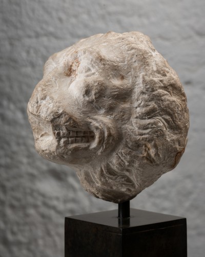 Petit lion en marbre – Italie XIIe siècle - Moyen Âge