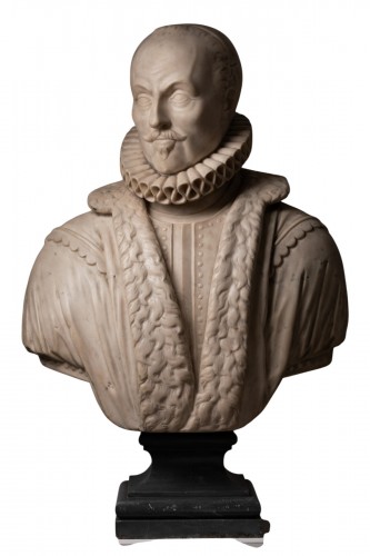 Buste en marbre – XVIIe siècle