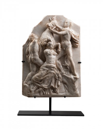 Bas relief représentant le Taureau Farnèse – Italie XVIe siècle
