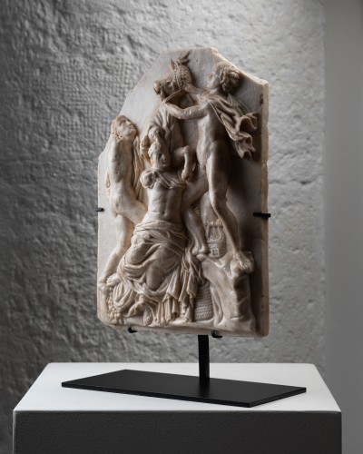Bas relief représentant le Taureau Farnèse – Italie XVIe siècle - Renaissance
