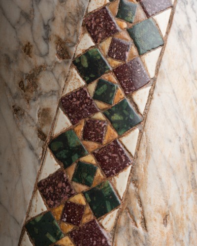 Sculpture  - Cosmatesque Column – Lazio 13th century