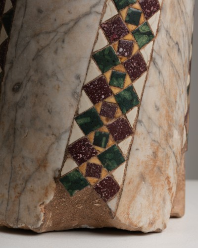Cosmatesque Column – Lazio 13th century - 