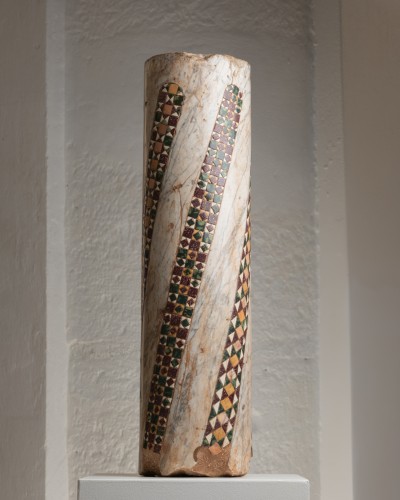 Cosmatesque Column – Lazio 13th century - Middle age