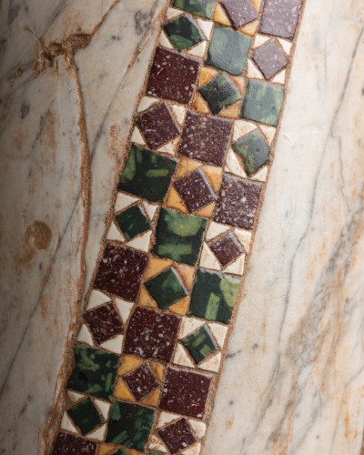 Middle age - Cosmatesque Column – Lazio 13th century