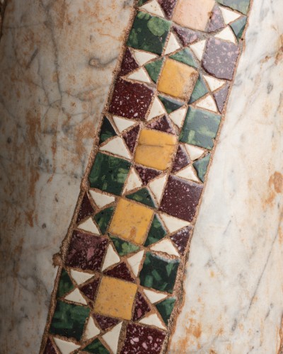 Antiquités - Cosmatesque Column – Lazio 13th century