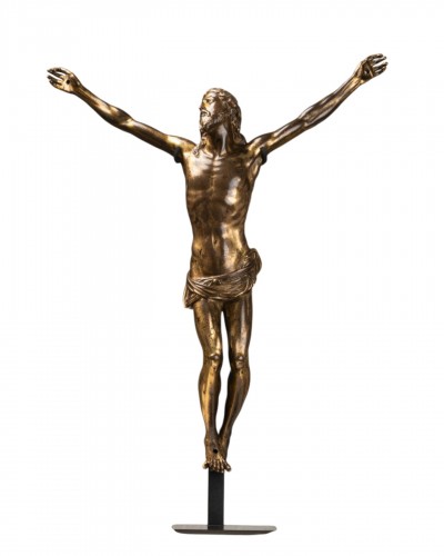 Cristo Vivo – Bronze doré - Toscane début du XVIIe siècle