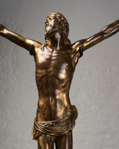 Cristo Vivo – Bronze doré - Toscane début du XVIIe siècle - Sculpture Style Renaissance