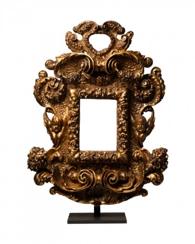 Tabernacle en bois doré – Lombardie, Italie XVIIe siècle