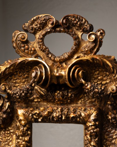 Art sacré, objets religieux  - Tabernacle en bois doré – Lombardie, Italie XVIIe siècle