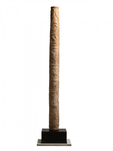 Byzantine-inspired Romanesque Column – Tuscany, Italy12th century