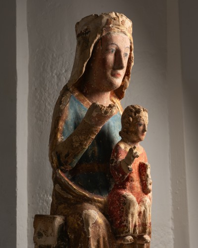 Moyen Âge - Sedes Sapientiae – Catalogne, Espagne XIIIe siècle