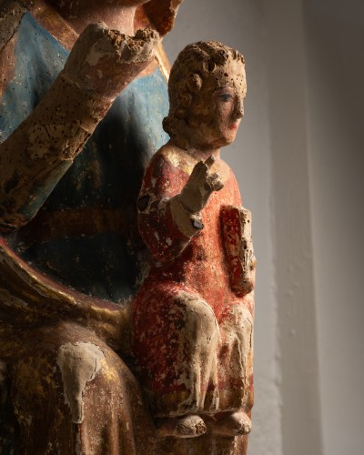 Antiquités - Sedes Sapientiae – Catalogne, Espagne XIIIe siècle