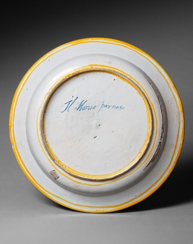 Porcelain & Faience  - Il Monte Parnaso – Urbino 16th century