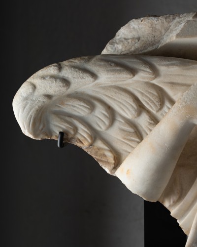 Ancient Art  - Relief fragment depicting Nike, Roman Empire 3rd century