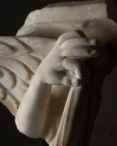 Relief fragment depicting Nike, Roman Empire 3rd century - 