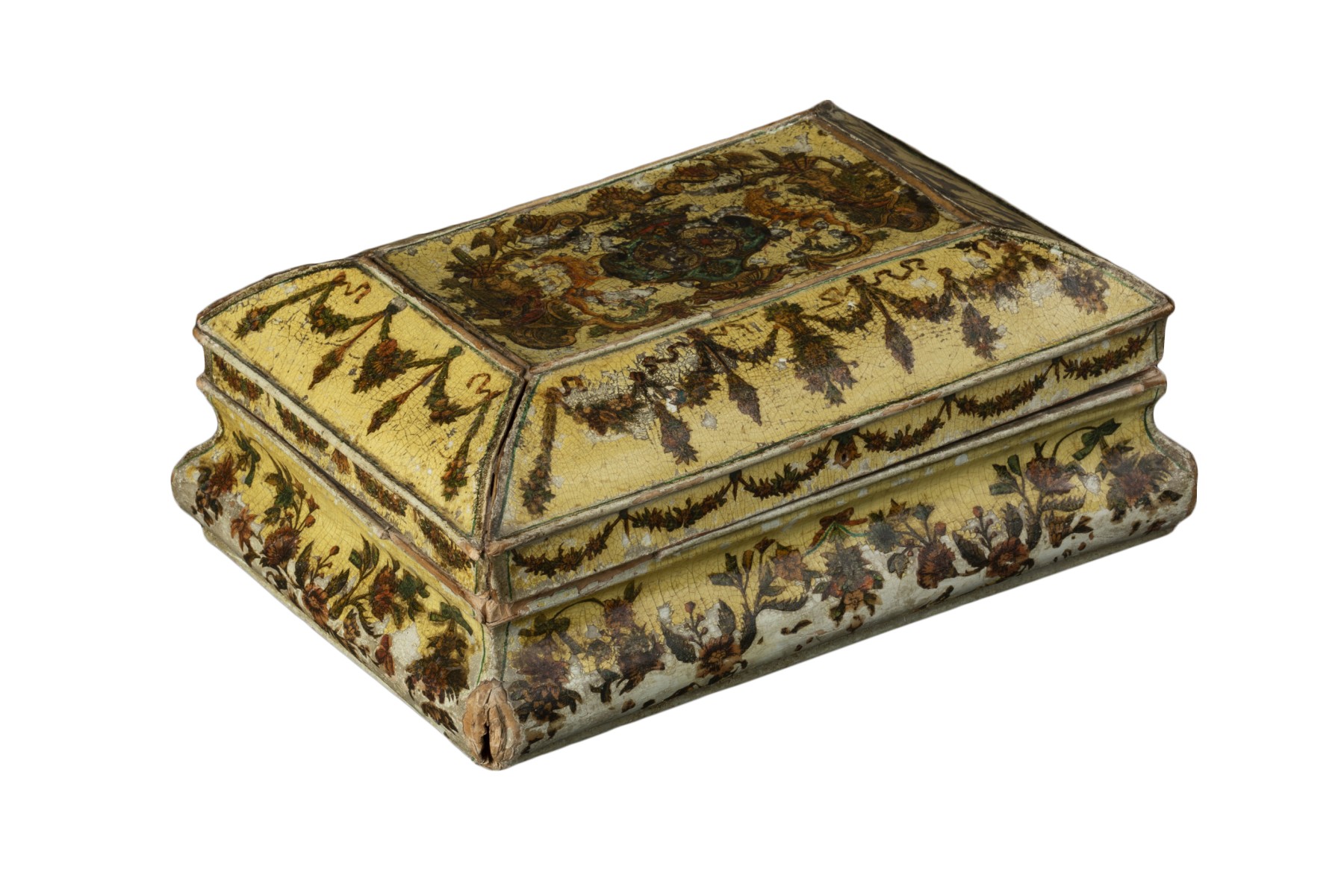 Cartapesta writing box - Italy 18th century - Ref.77802