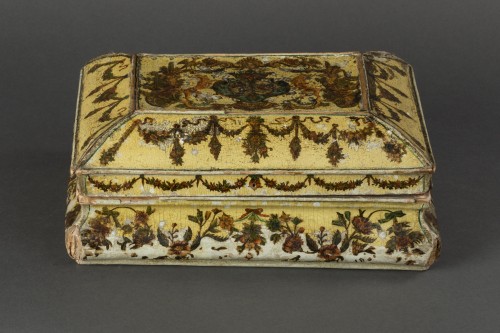 Cartapesta writing box - Italy 18th century - 