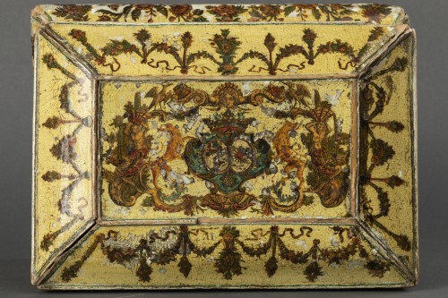  - Cartapesta writing box - Italy 18th century