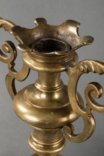 Objet de décoration  - Paire d’éléments décoratifs - Italie XVIIe siècle