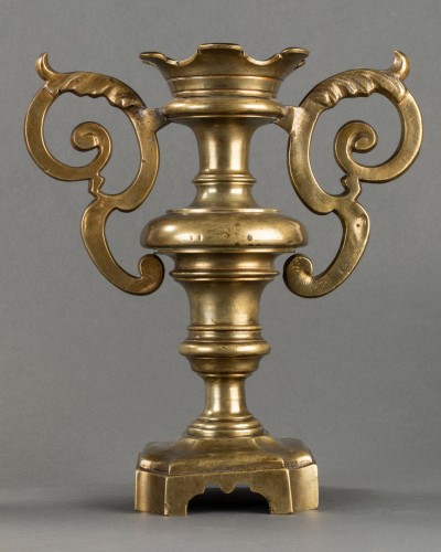 Antiquités - Paire d’éléments décoratifs - Italie XVIIe siècle