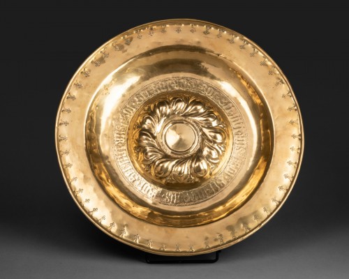 <= 16th century - Alms dish - Circa 1500 Nuremberg